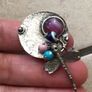 funky ring with dragon fly Image 2