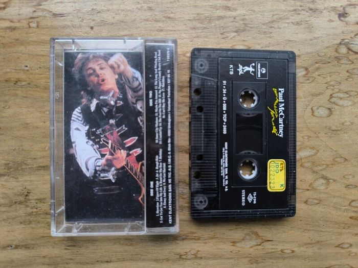 Paul McCartney's  Tripping the Live Fantastic Cassette Tape