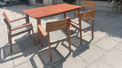 Acacia Garden Table & Chairs Set
