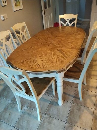 Solid Oak Kitchen Table