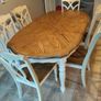 Solid Oak Kitchen Table Image 2
