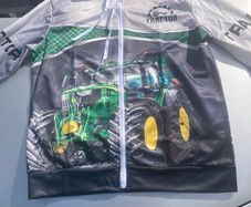 Tractor themed jacket