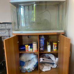 Fish tank and stand