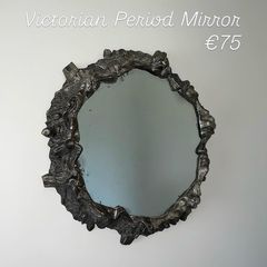 antique Victorian period mirror