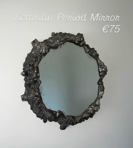 antique Victorian period mirror