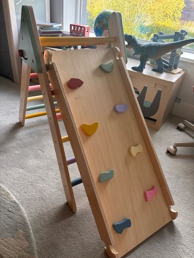 Wooden Pikler Triangle Climbing Frame