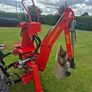 Backhoe digger for compact tractor. Image 3