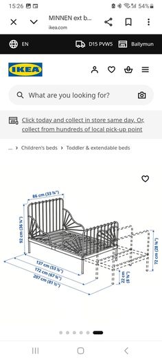 children bed