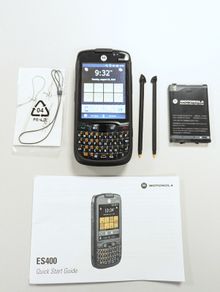 Motorola ES400 Barcode Scanner PDA