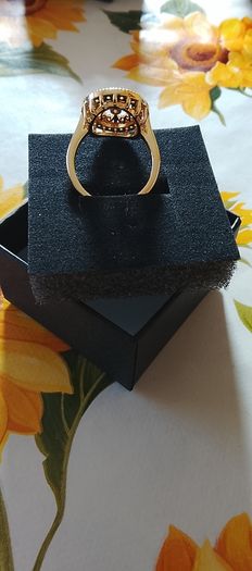 Diamond Gold dress ring
