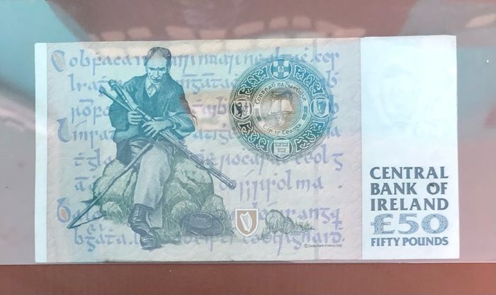 Irish Fifty pound note
