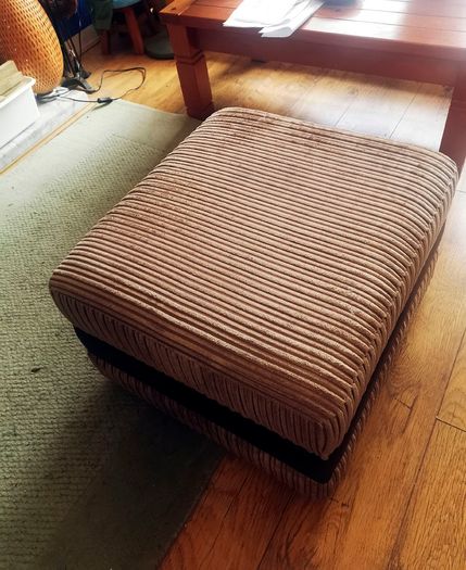 2 Piece Living Room Set plus foot stool