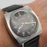 BUCHERER Automatic ETA 2783 Black Dial Swiss Classic from the 1970s Image 5