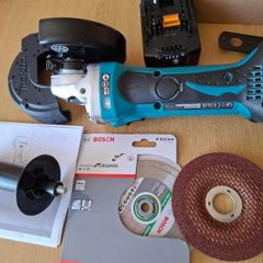 Makita Angle Grinder 18V Kit