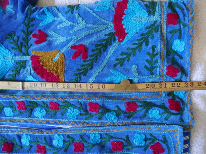 Velvet embroidered jacket size L