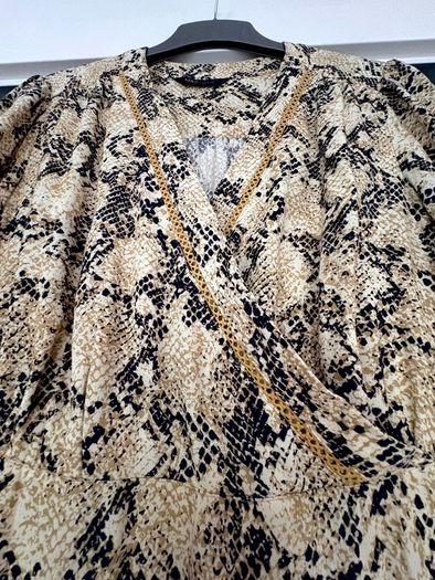 Animal print M&S dress Size 12