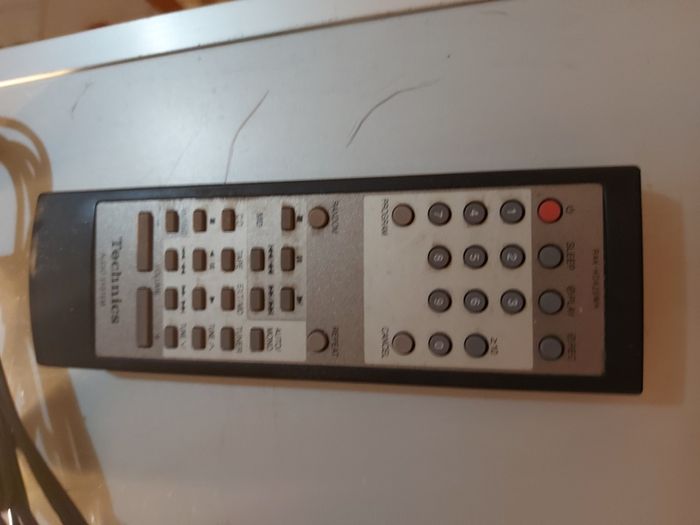 Technics FM-AM Stereo Tuner Model ST-3200, Technics Model No. RS-M205, Technics Stereo integrated Amplifier Model SU-3200, 3 parts of a Technics Music System, No phonograph or Speakers