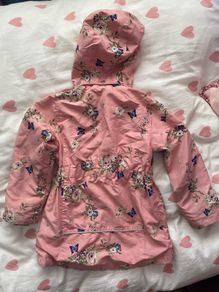 Girls Flowery Jacket, Age 5-6