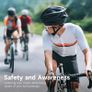 Bone Conduction Headphones Bluetooth 5.4 - IPX5 Waterproof Bone Conduction Earbuds with Mic,Open Ear Wireless Sport Headphones for Cycling Running Hiking Image 3