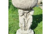Bird Bath Triple Cherub-GL-BB032