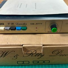 Vintage CD600 CW/RTTY Decoder