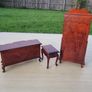 Miniature dolls house furniture set - 3 pieces Image 7