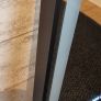 LED Bathroom Mirror Black Frame Antifog Image 5