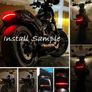 Universal 20.32cm Flexible LED Light Strip with Tail Brake Stop Turn Signal Lights All-in-one Image 2