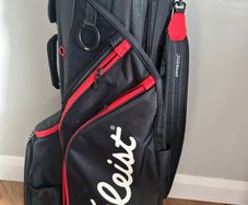 Titleist Cart Bag Black - Black - Red