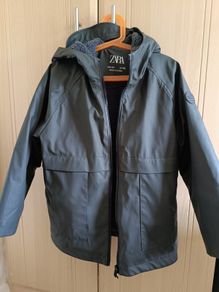 rain jacket zara