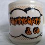carrigaline pottery, RTE memorabilia mug, Wanderley Wagon, 40 Coats Image 3