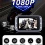 WiFi Motorcycle DVR Dash Cam 1080P+1080P Full HD Front Rear View Waterproof Motorcycle Camera GPS Logger Recorder Box Image 2