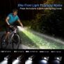 Bike Lights Set, Rechargeable Super Bright Bicycle Lights, Runtime 8+ Hours, 5 Lighting Modes, Waterproof Bike Front Head light and Back Tail Rear light Reflectors for All Bike,Mountain (FREE POSTAGE) Image 2