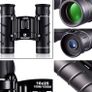 Mini Pocket Small Binoculars, 10x25 Bird Watching Compact Folding Binoculars with Waterproof for Adults/Kids/Travelling/Sightseeing/Hunting (FREE POSTAGE) Image 2