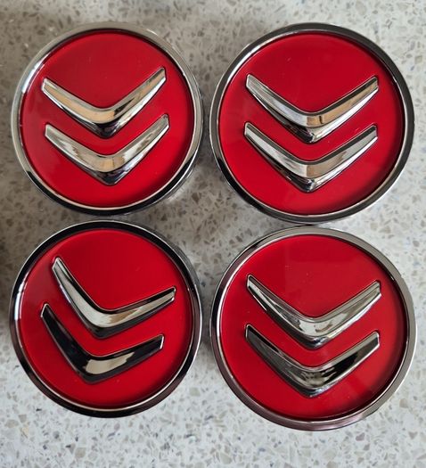4 x Citroen Centre Caps - FREE POST