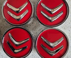4 x Citroen Centre Caps - FREE POST
