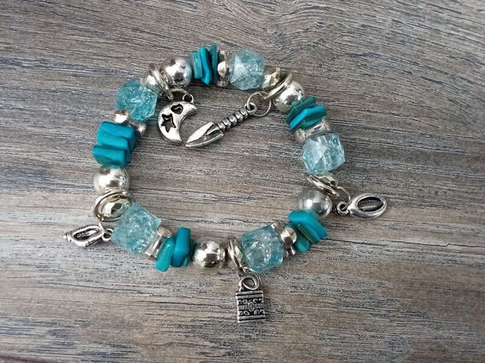 Charm Beaded Bracelet