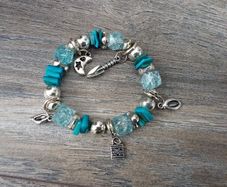 Charm Beaded Bracelet