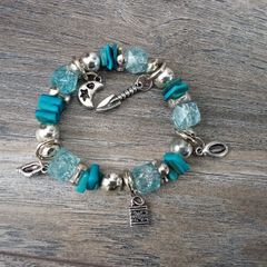 Charm Beaded Bracelet