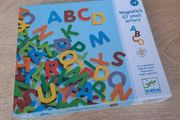Djeco Wooden Magnetic Letters 83 pcs Great Condition
