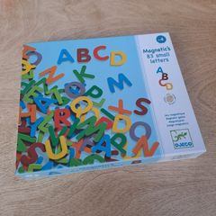 Djeco Wooden Magnetic Letters 83 pcs Great Condition