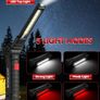 LED Torch Rechargeable Work Light, Emergency Inspection Lamp 360 Rotate Mechanic Light with Magnetic Base Hook (2 Pack, Black) Image 3