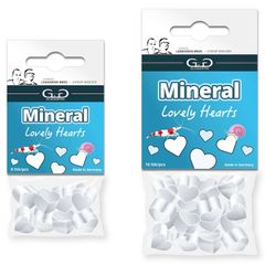 GlasGarten Mineral Hearts 16pcs