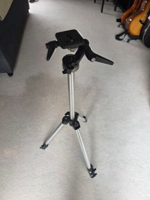 Manfrotto ART.144 Professional Aluminium Tripod with Pan/Tilt Head