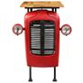 Tractor Bar Table Solid Mango Wood Red 60x150x107 cm Image 5