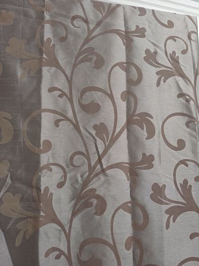 90 inch drop living room curtains with tie backs and cushion covers