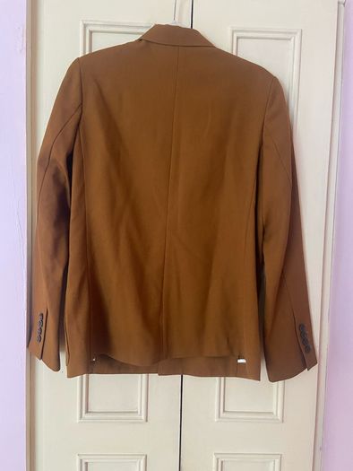Comptoir Des Cotonnoirs Warm Camel Dry Wool Blazer & Trousers Suit