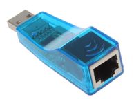 main image for ad New USB To LAN Ethernet RJ45 10/100 Mbps Network Internet Adapter + CD