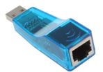 New USB To LAN Ethernet RJ45 10/100 Mbps Network Internet Adapter + CD #95