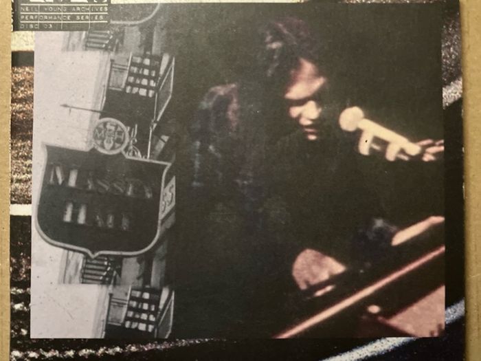 Neil Young -  Live At Massey Hall  1971    CD